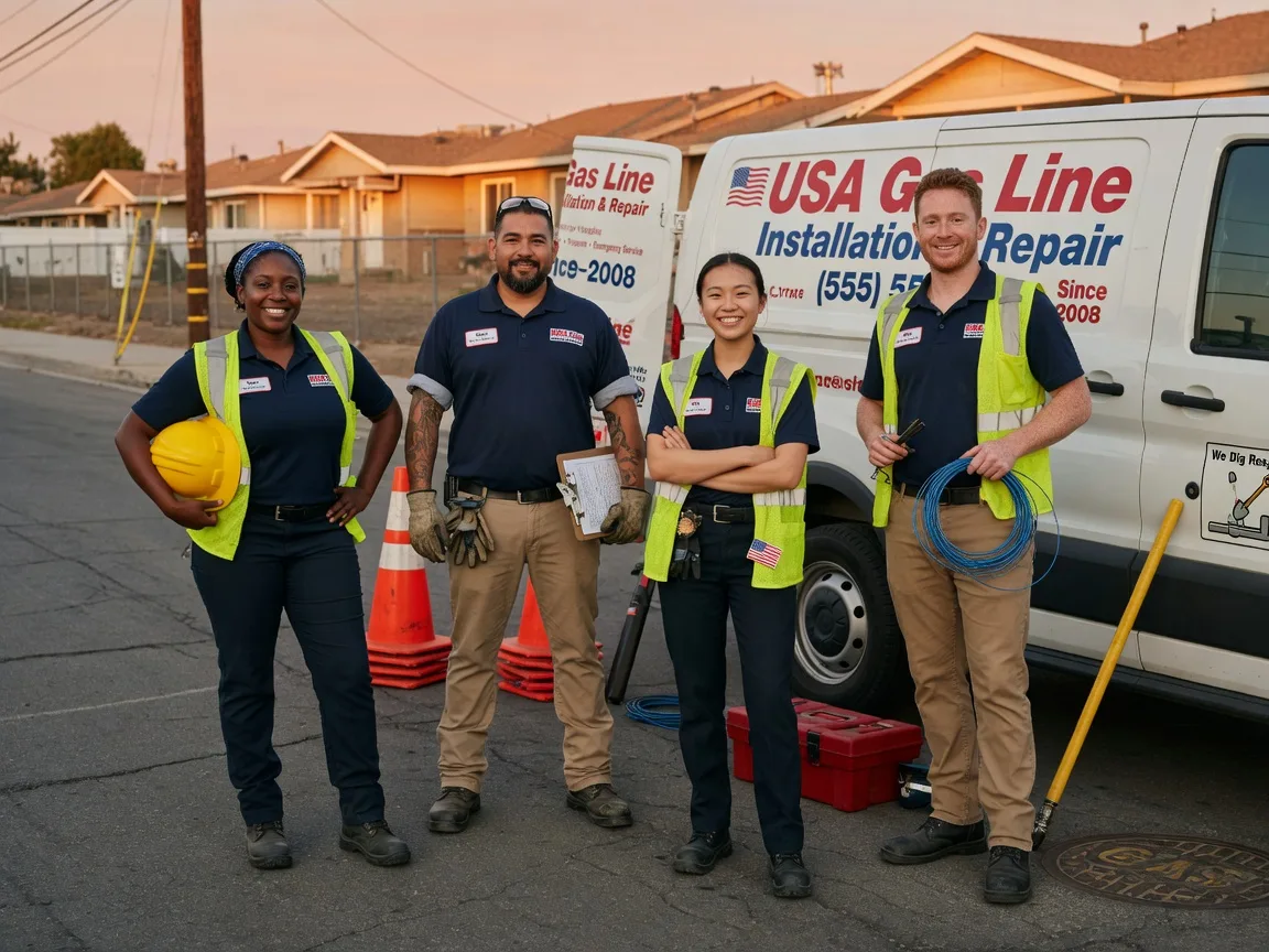 Gas Line Installation company in Sharon, GA